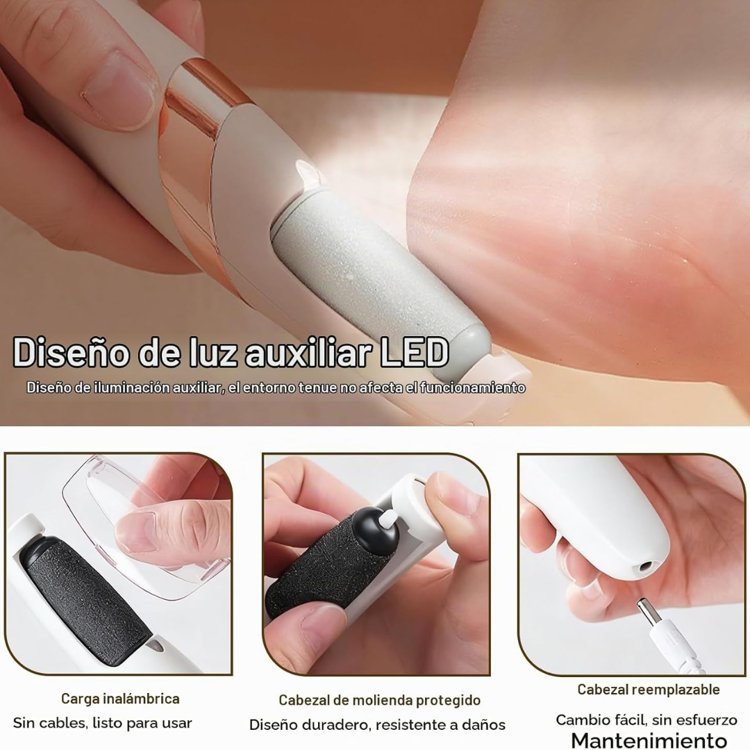 Lima Eléctrica para Talones y Durezas