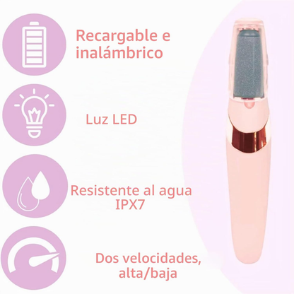 Lima Eléctrica para Talones y Durezas